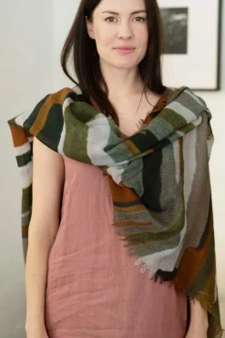 Women Lazybones Annica Scarf Woodland