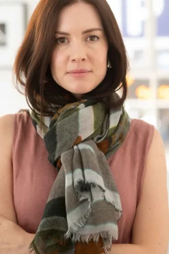 Women Lazybones Annica Scarf Woodland