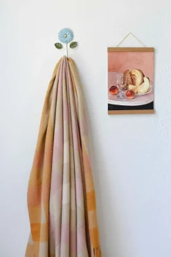 Women Lazybones Art Print - Cantaloupe
