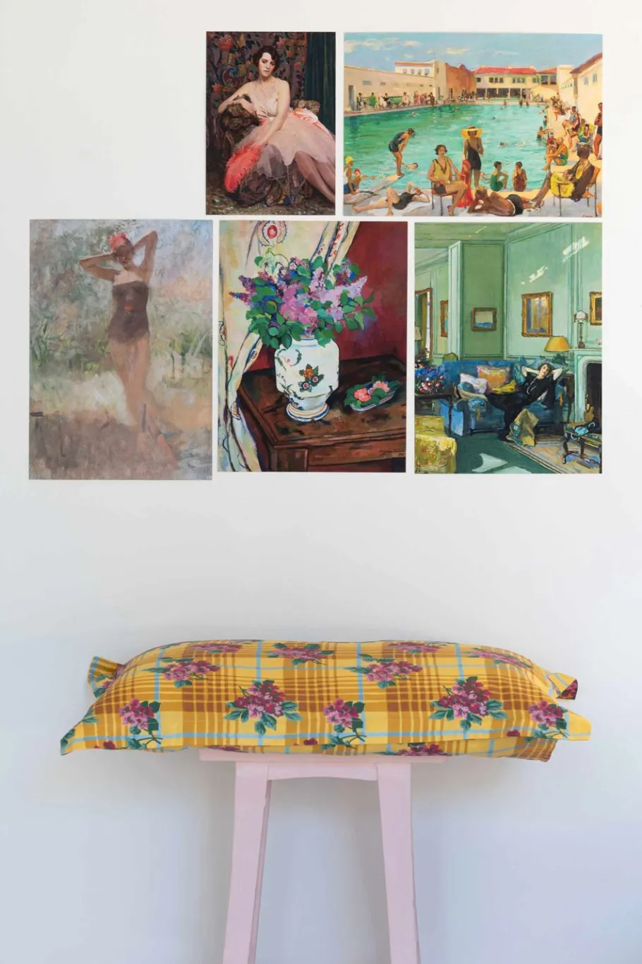 Women Lazybones Art Print Set - Dorothy
