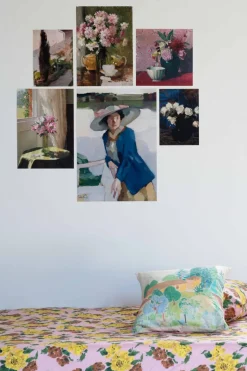 Women Lazybones Art Print Set - Frieda