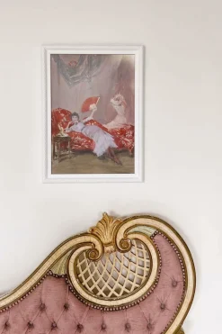 Women Lazybones Art Print Set - In The Boudoir