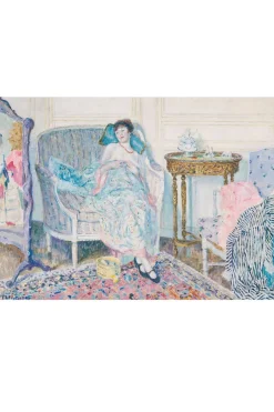 Women Lazybones Art Print Set - In The Boudoir
