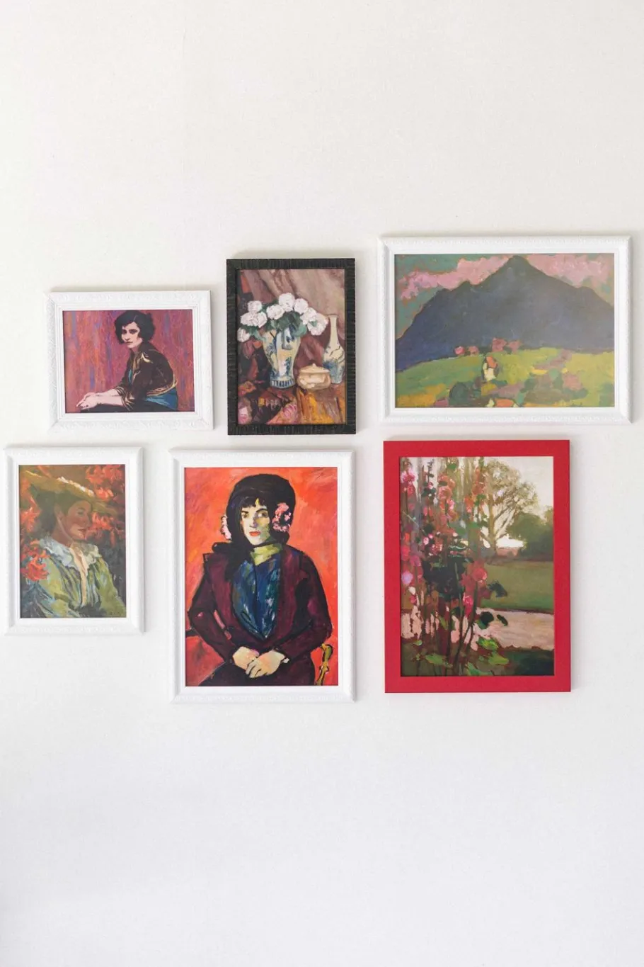 Women Lazybones Art Print Set - Murnau