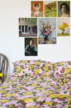 Women Lazybones Art Print Set - Paris End