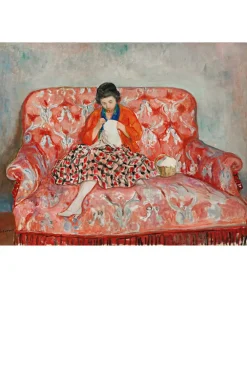 Women Lazybones Art Print Set - The Long Weekend