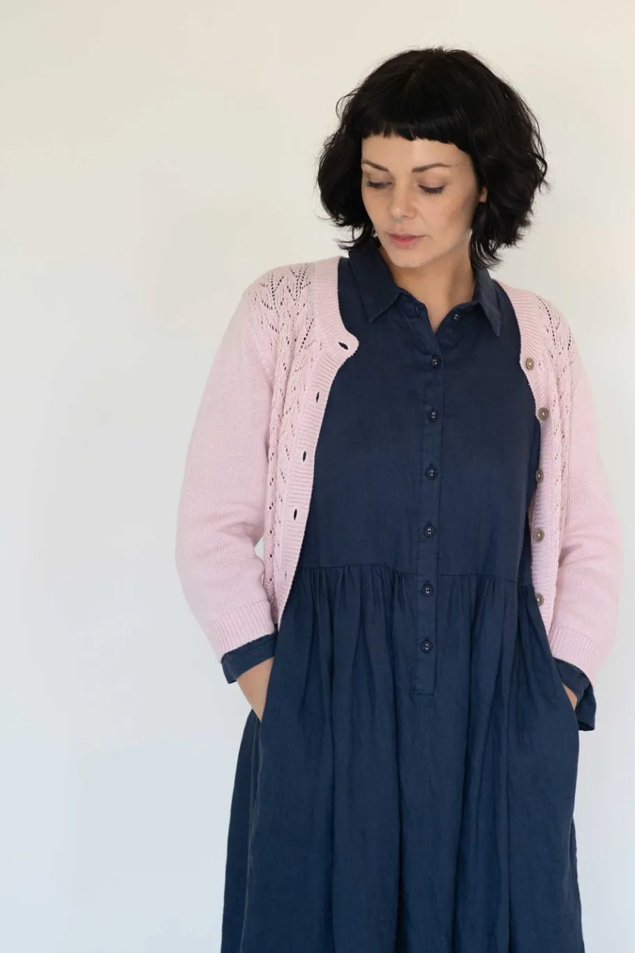 Women Lazybones Ava Cardigan Blossom *Organic Cotton