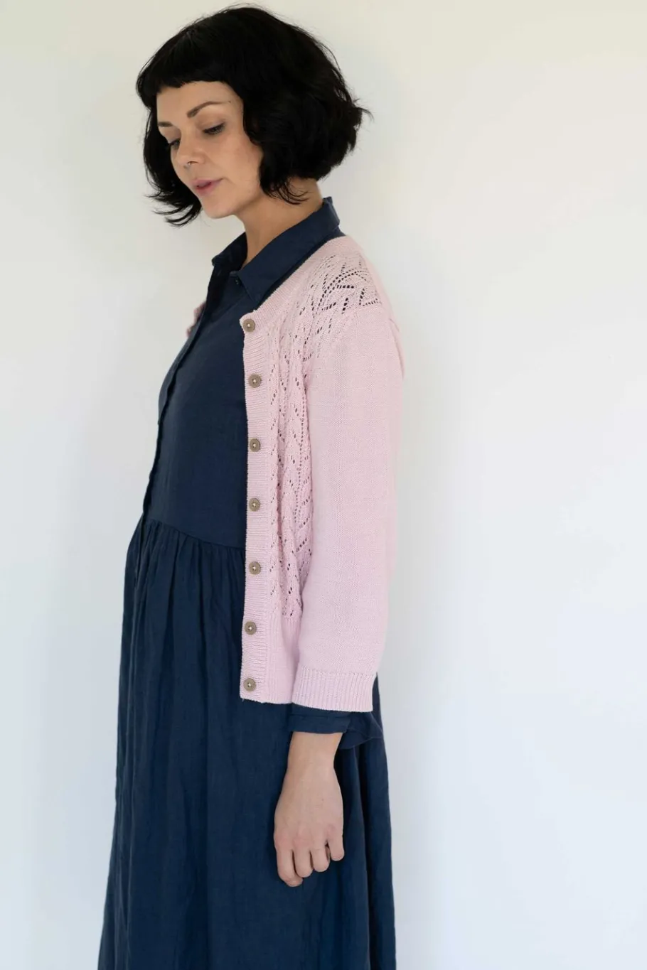 Women Lazybones Ava Cardigan Blossom *Organic Cotton