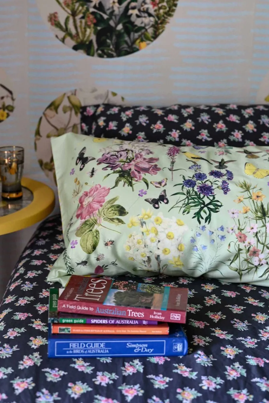 Women Lazybones Busy Garden Pillowcase Set *Organic Cotton