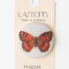 Women Lazybones Butterfly 1839 Magnet