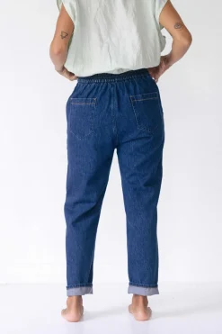 Women Lazybones Celine Pant In Lightweight Denim *Organic Cotton