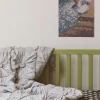 Women Lazybones Cot Quilt Rosette Grey Marle *Organic Cotton
