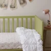 Women Lazybones Cot Quilt Rosette White *Organic Cotton