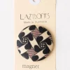 Women Lazybones Domino Magnet