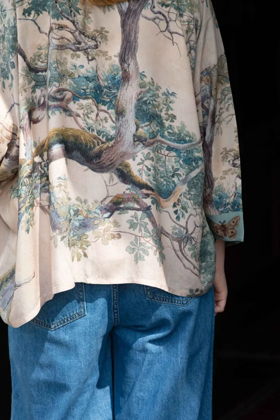 Women Lazybones Earth & Sky Kimono