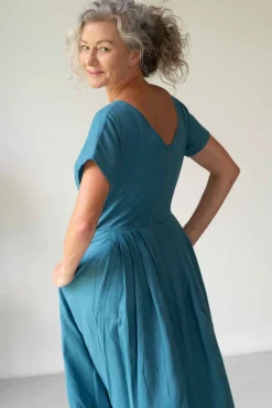 Women Lazybones Eloise Short Sleeves Lagoon