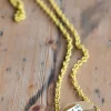 Women Lazybones Envelope Necklace