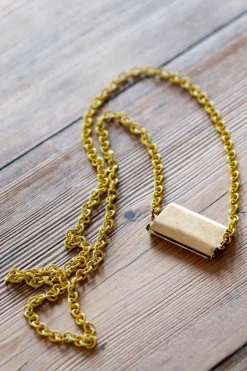 Women Lazybones Envelope Necklace