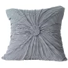 Women Lazybones Euro Rosette In Charcoal Stripe *Organic Cotton