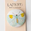 Women Lazybones Flutter Brooch