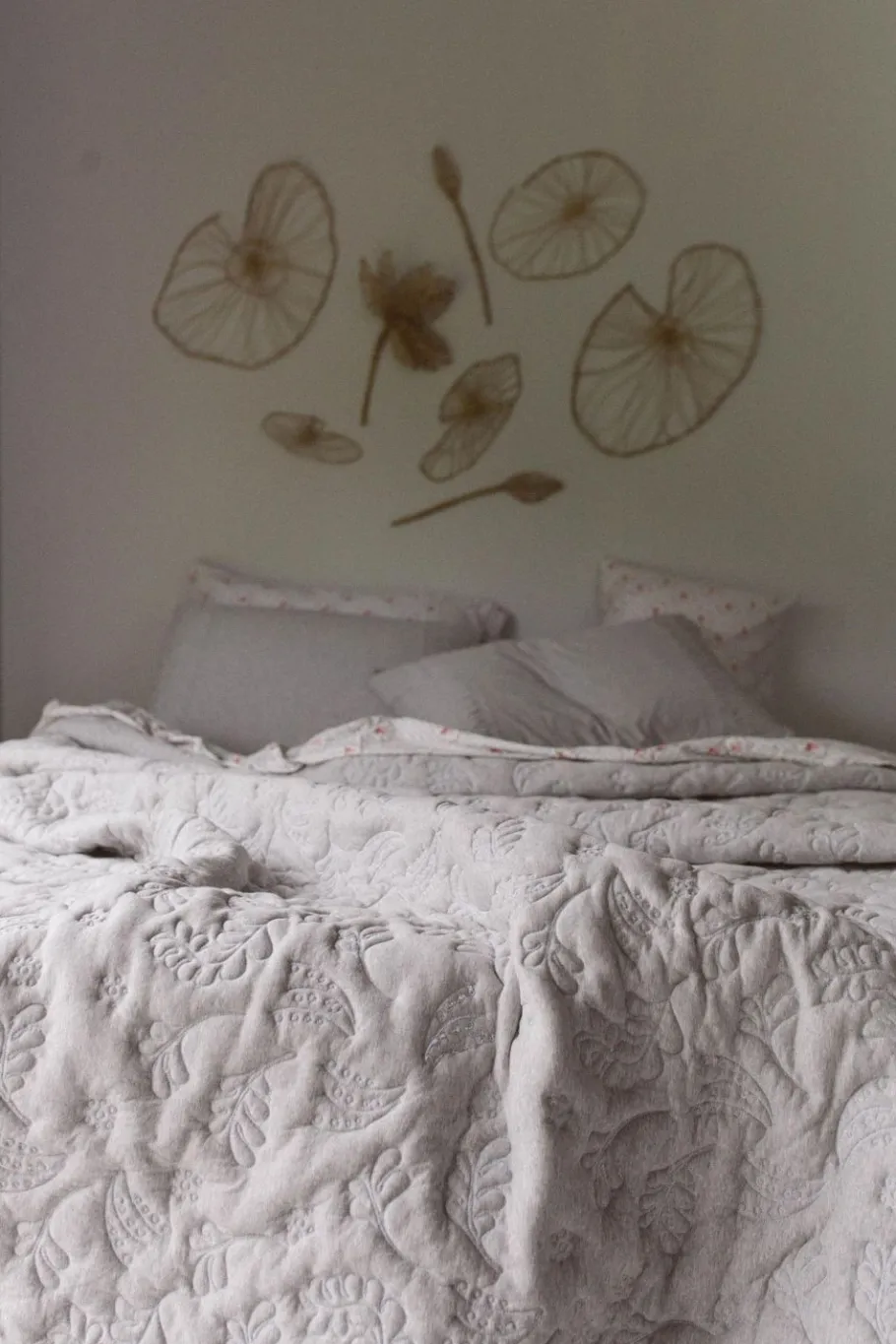 Women Lazybones Garden Quilt In Grass/Grey *Organic Cotton