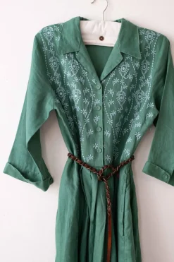 Women Lazybones Gianna Dress Evergreen