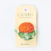 Women Lazybones Hair Button Geranium