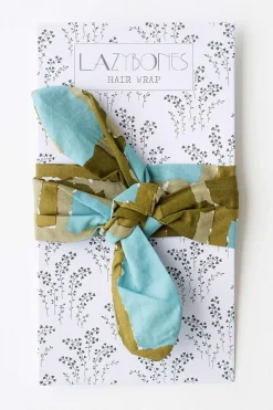 Women Lazybones Hair Wrap In Watercolour