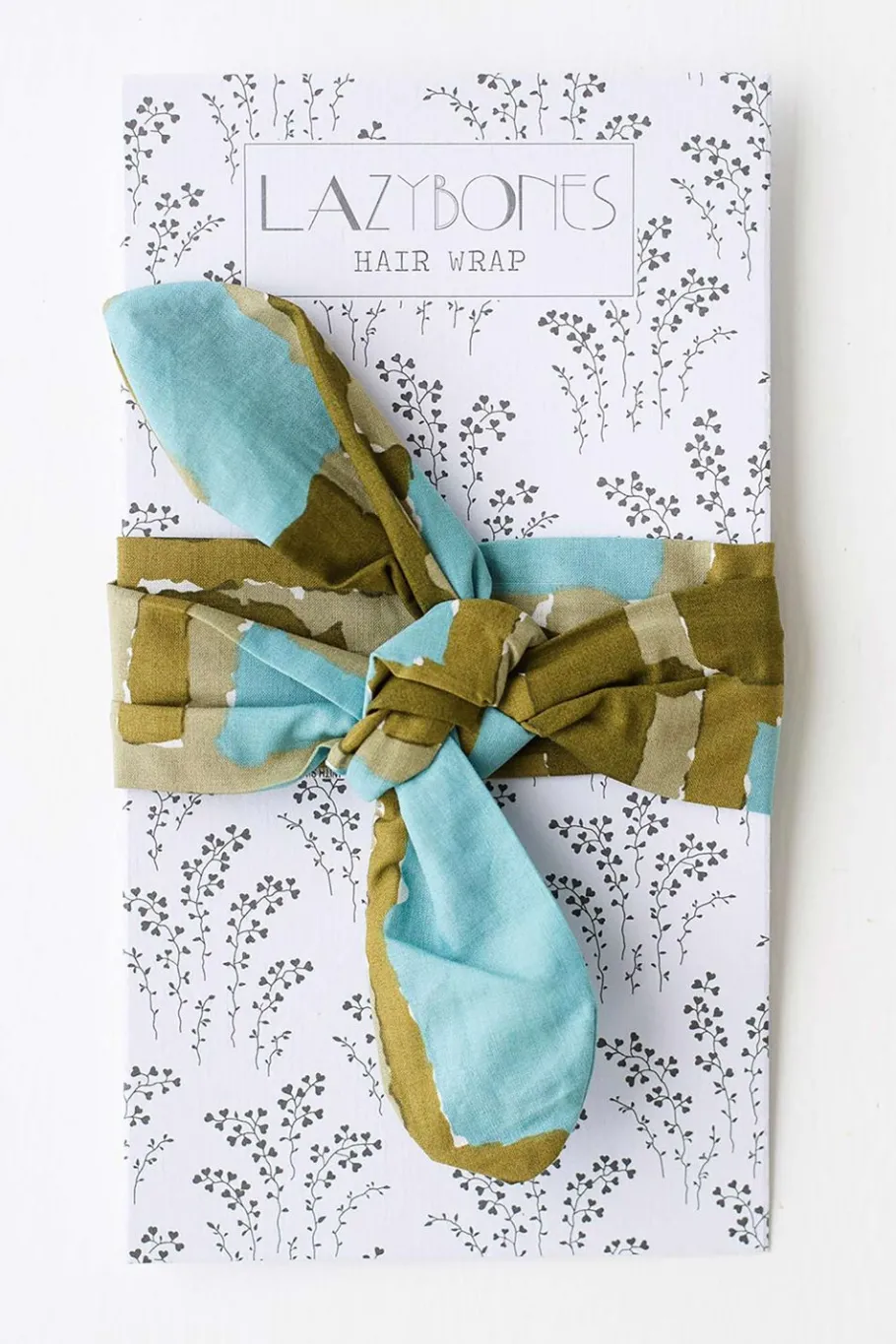 Women Lazybones Hair Wrap In Watercolour