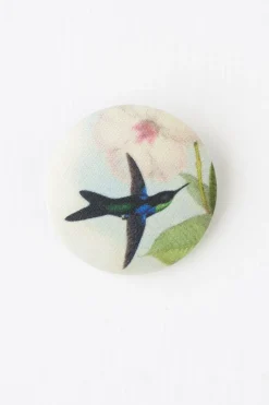 Women Lazybones Hummingbird Brooch