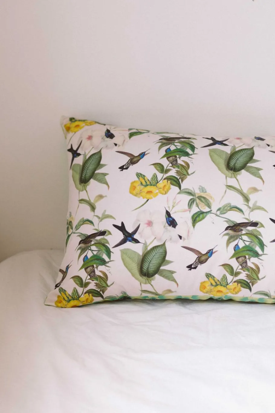 Women Lazybones Hummingbird Pillowcase Set *Organic Cotton