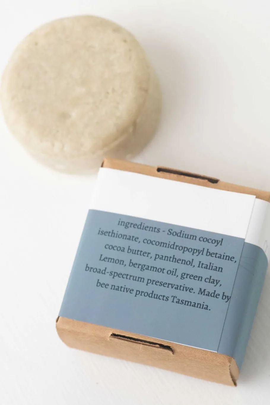 Women Lazybones Hydrating Shampoo Bar - Bergamot & Lemon