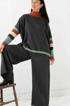 Women Lazybones Josie Jumper Charcoal