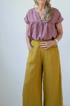 Women Lazybones Julia Top Woodrose