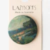 Women Lazybones Landscape Brooch