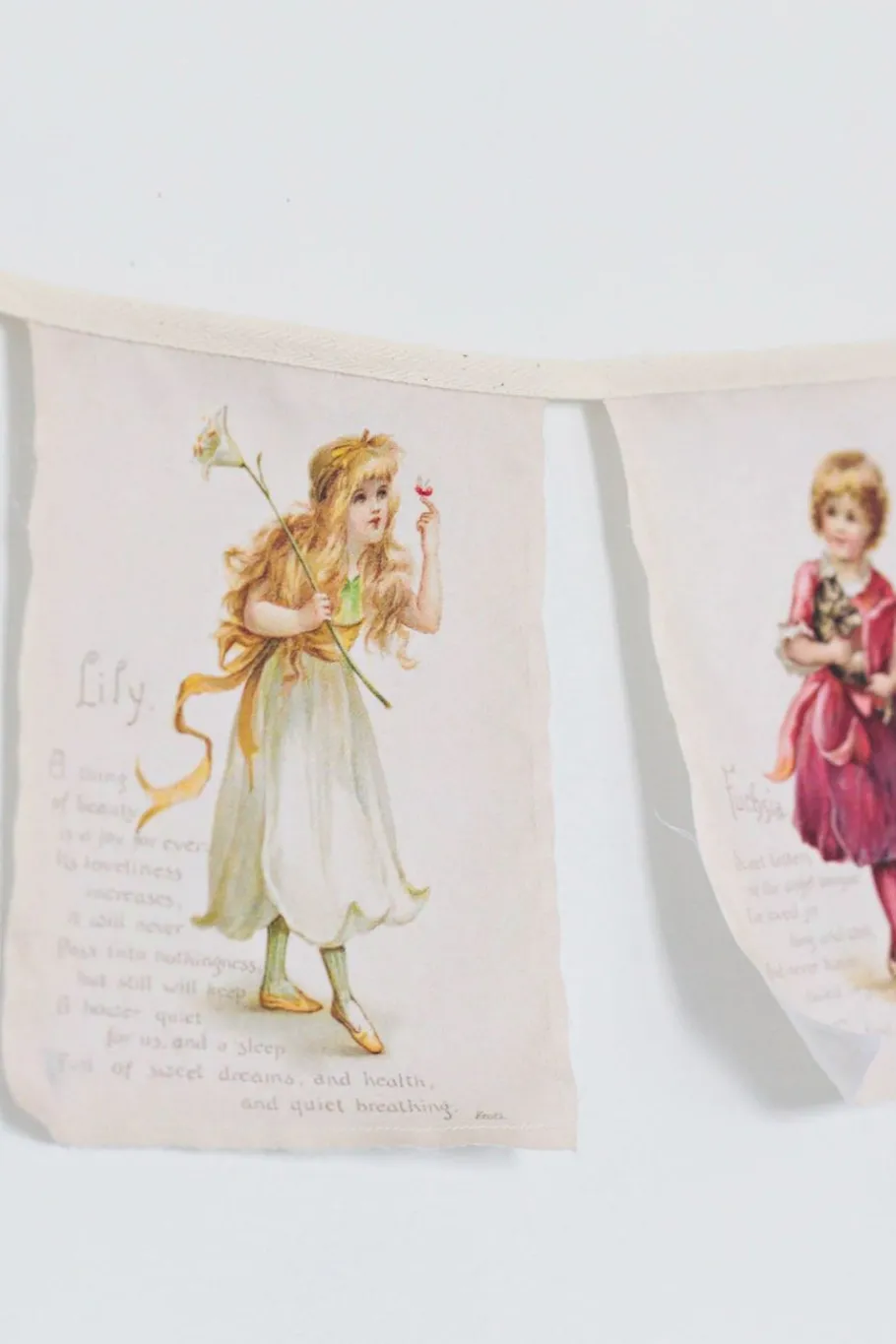 Women Lazybones Language Of Flowers Garland *Organic Cotton