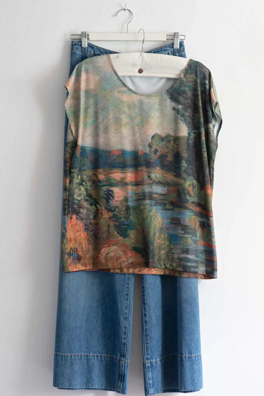 Women Lazybones Leila Top Landscape *Organic Cotton