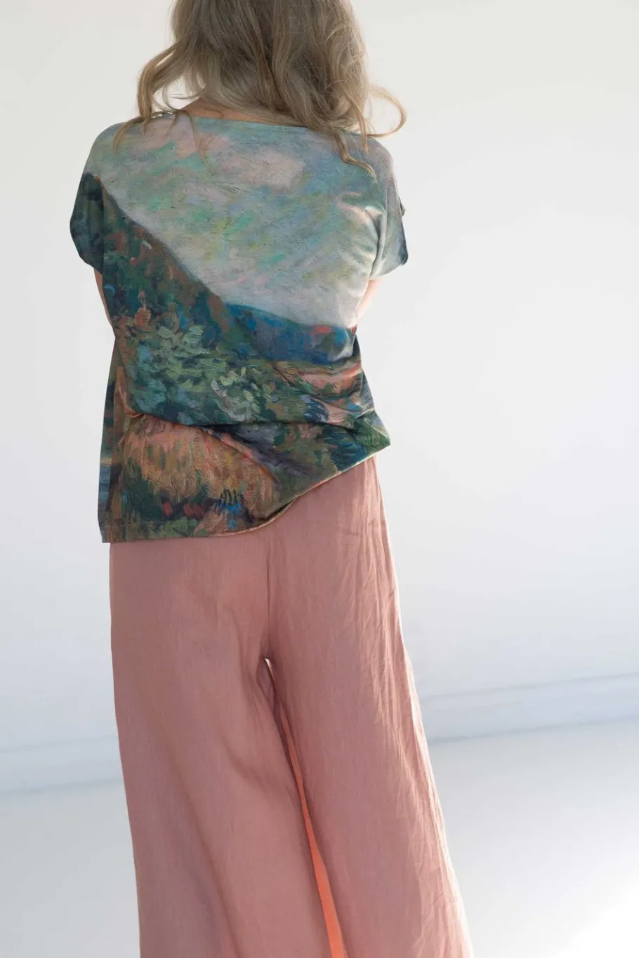 Women Lazybones Leila Top Landscape *Organic Cotton