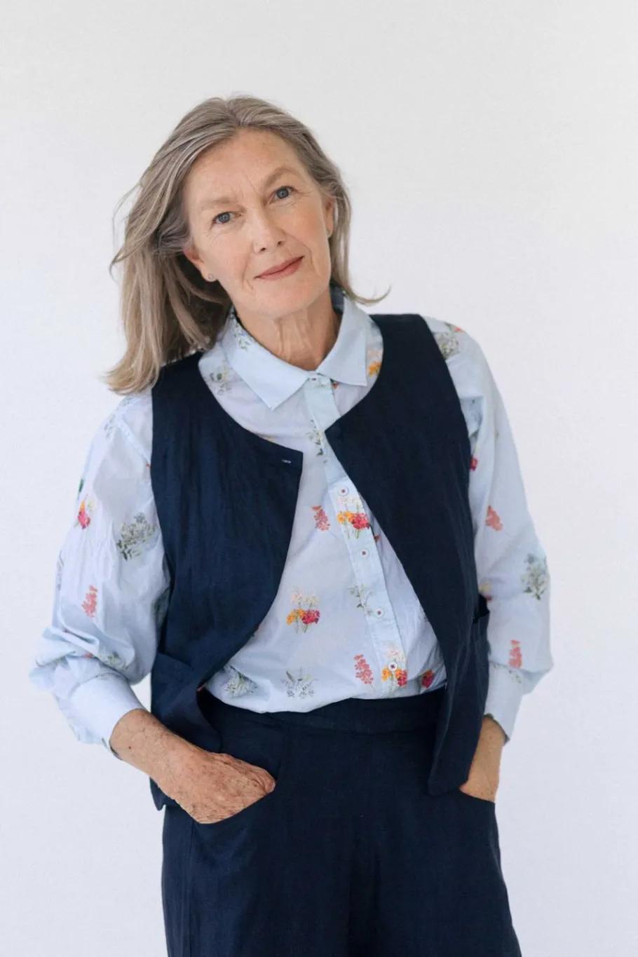 Women Lazybones Marlo Vest In Dark Navy