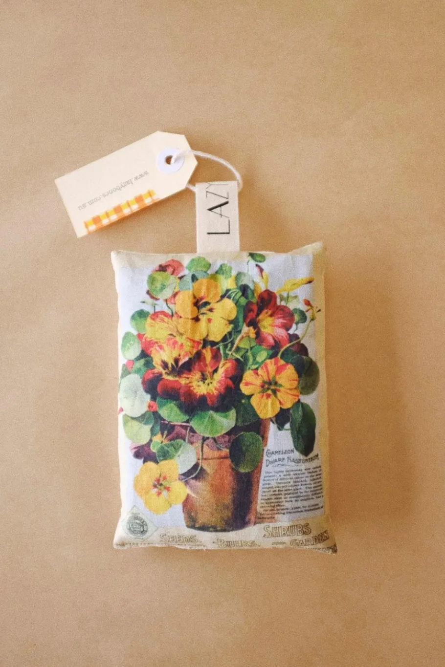 Women Lazybones Nasturtium - Orange & Clove Scented Sachet