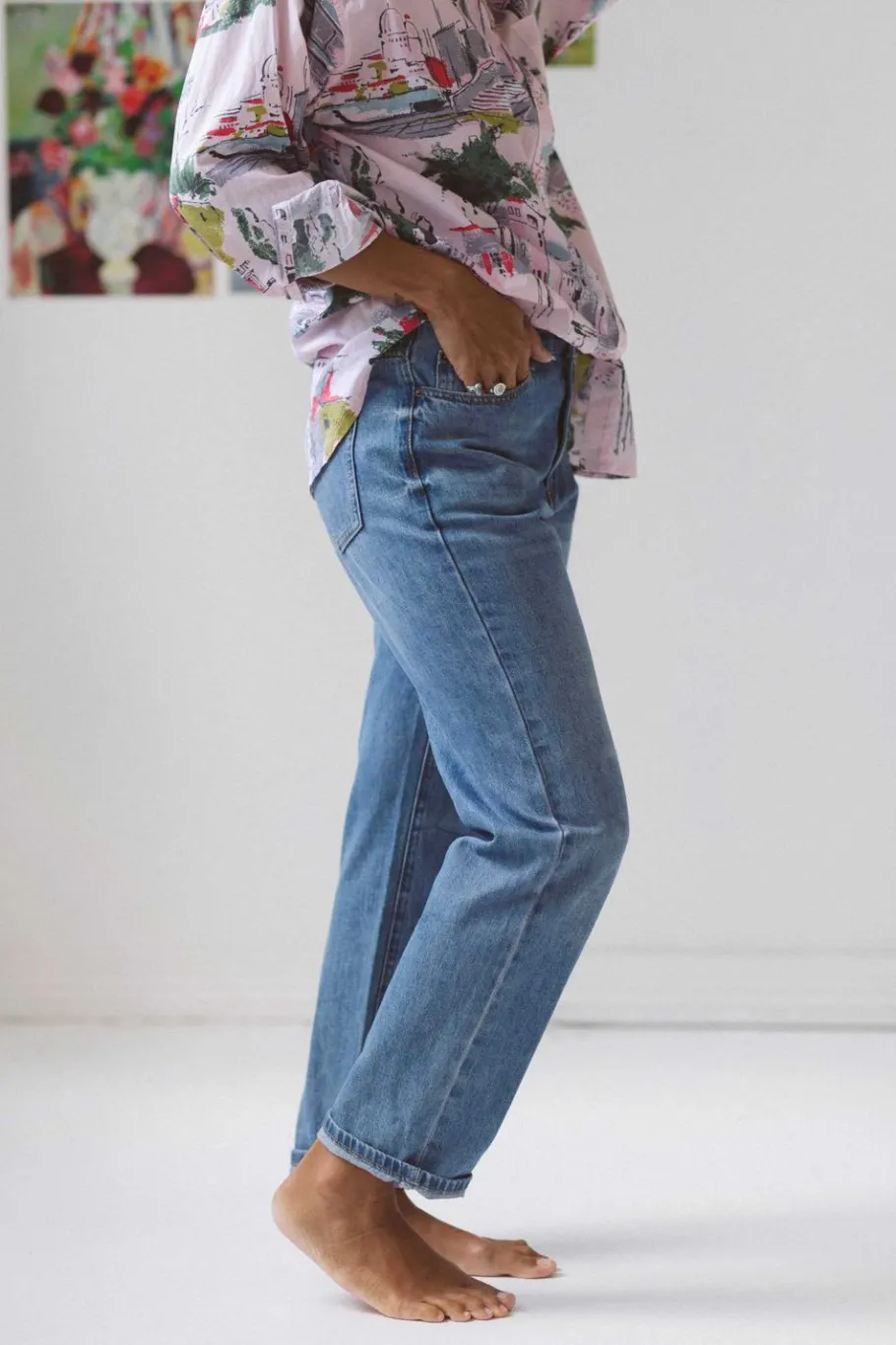 Women Lazybones Nikki Jeans Vintage Wash *Organic Cotton