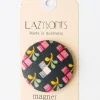 Women Lazybones Painted Floral Magnet