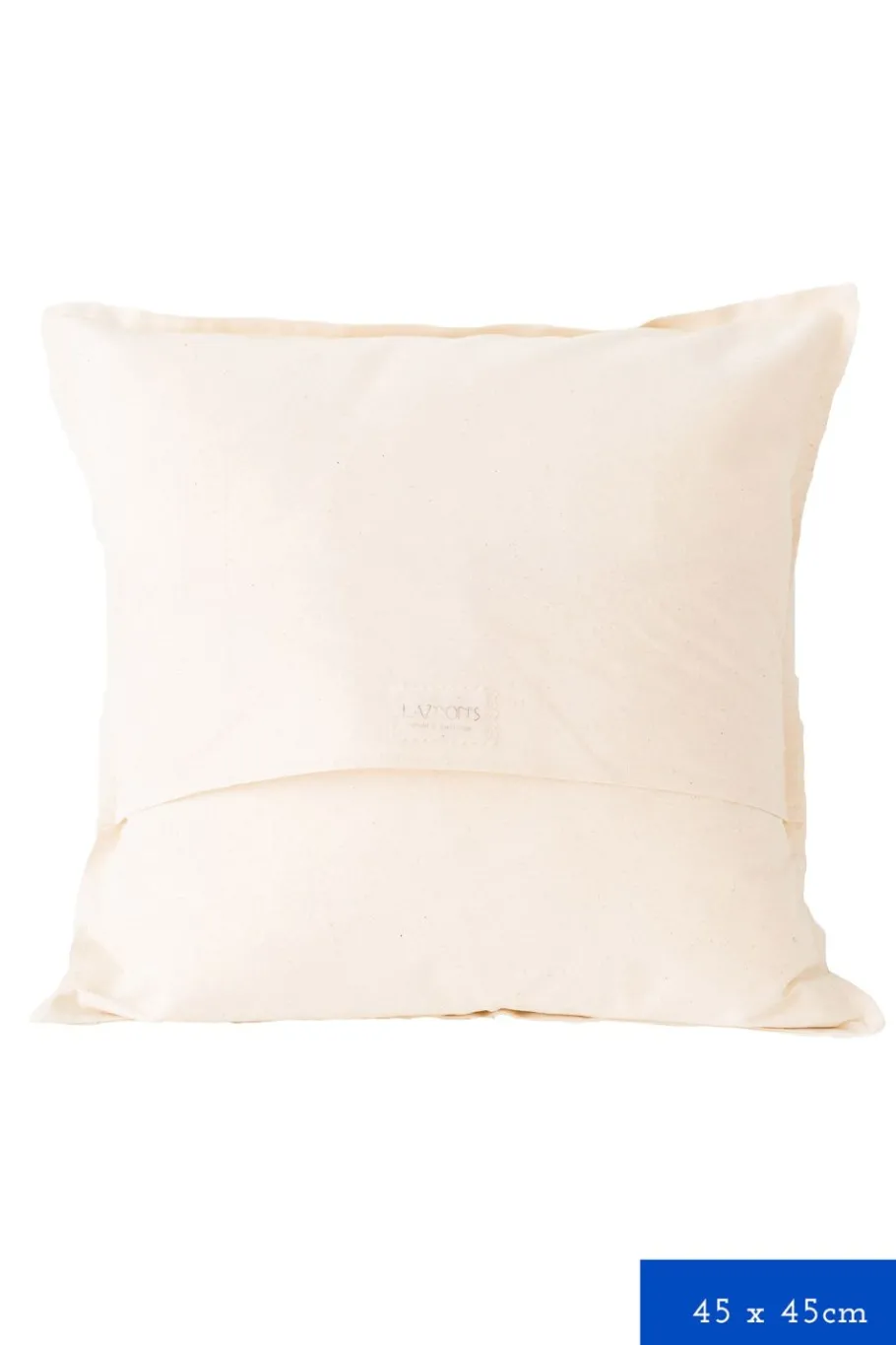 Women Lazybones Painted Flowers Cushion Cover *Organic Cotton