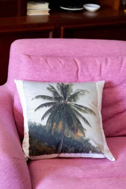 Women Lazybones Palm Trees Cushion Cover