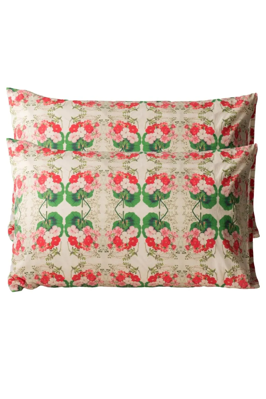 Women Lazybones Pelargonium Pillowcase Set *Organic Cotton