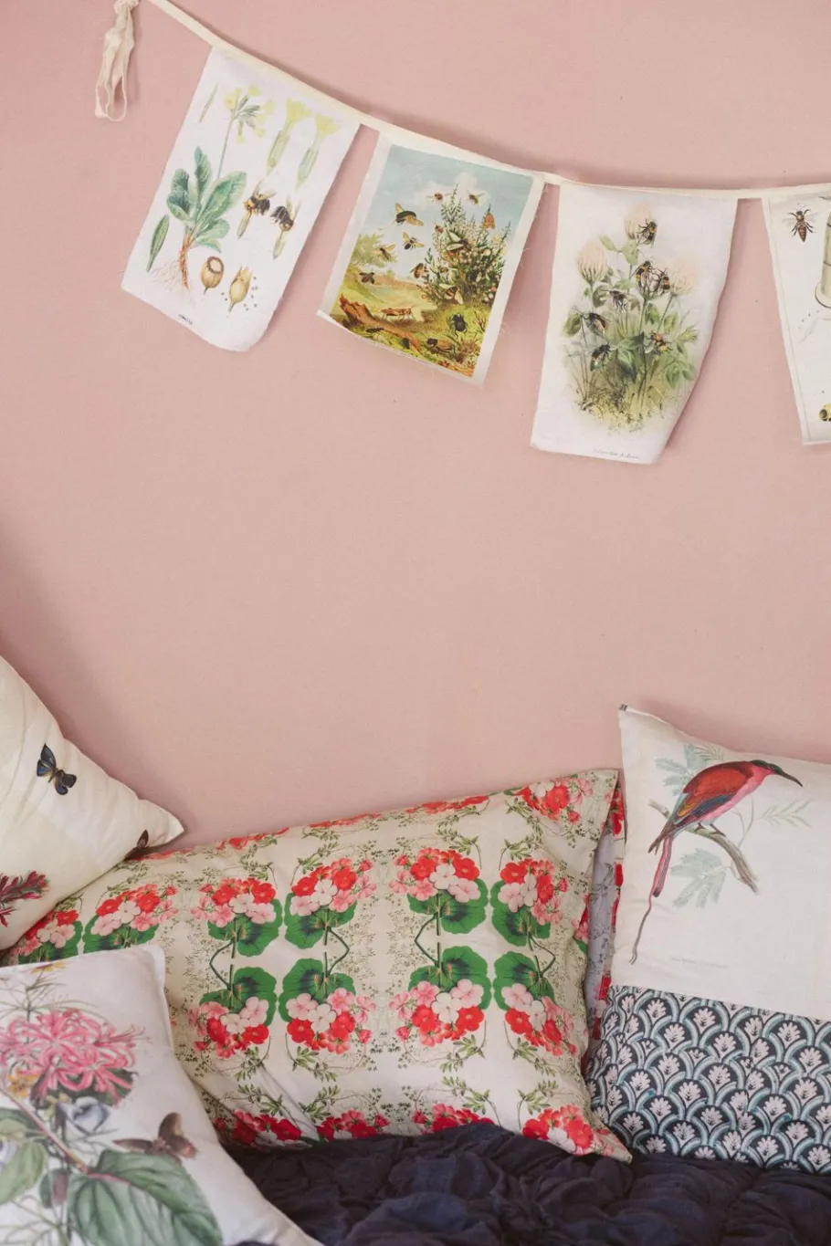 Women Lazybones Pelargonium Pillowcase Set *Organic Cotton