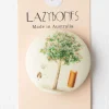 Women Lazybones Quinquina Brooch