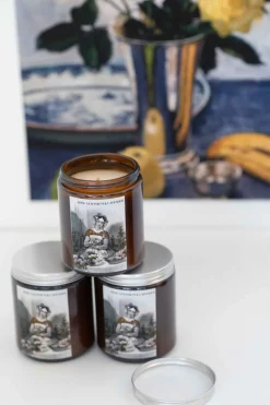 Women Lazybones Rose Geranium & Lavender Soy Candle