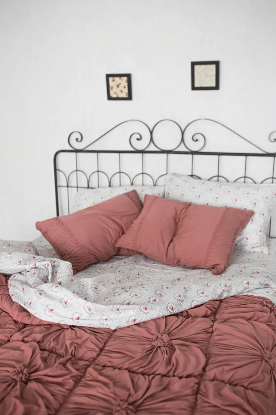 Women Lazybones Rosette Quilt In Cedar *Organic Cotton