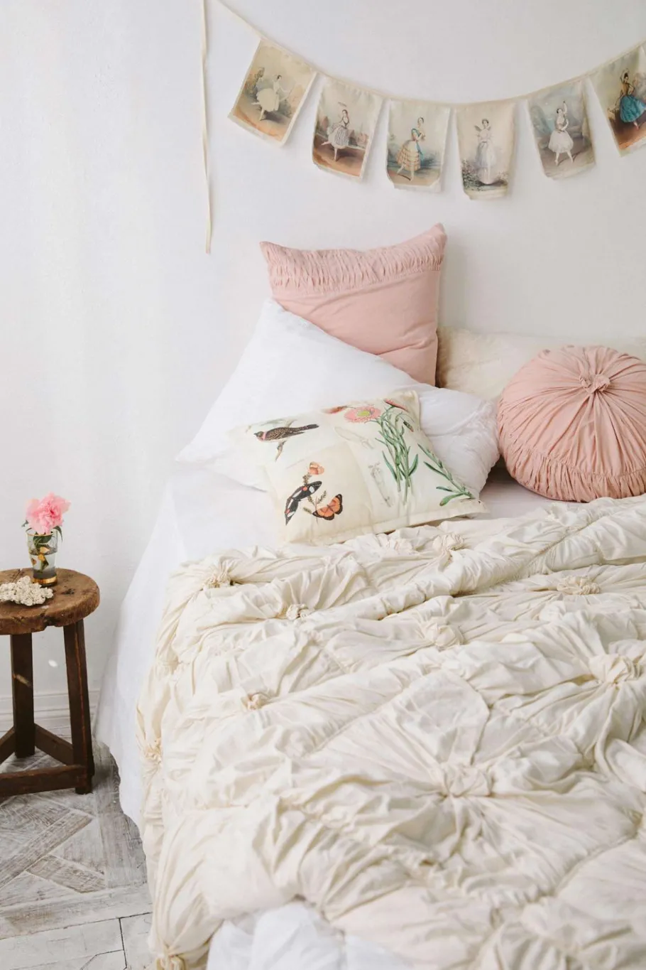 Women Lazybones Rosette Quilt In Natural *Organic Cotton